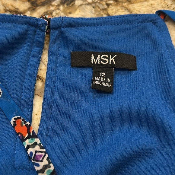 Green and Orange Asymmetrical Halter Sundress for Resort Wear - Picture 4 of 9